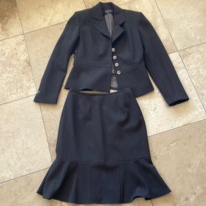 Suit blazer and skirt